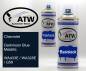 Preview: Chevrolet, Darkmoon Blue Metallic, WA433E / WA328E / G59: 400ml Sprühdose + 400ml Klarlack - Set, von ATW Autoteile West.